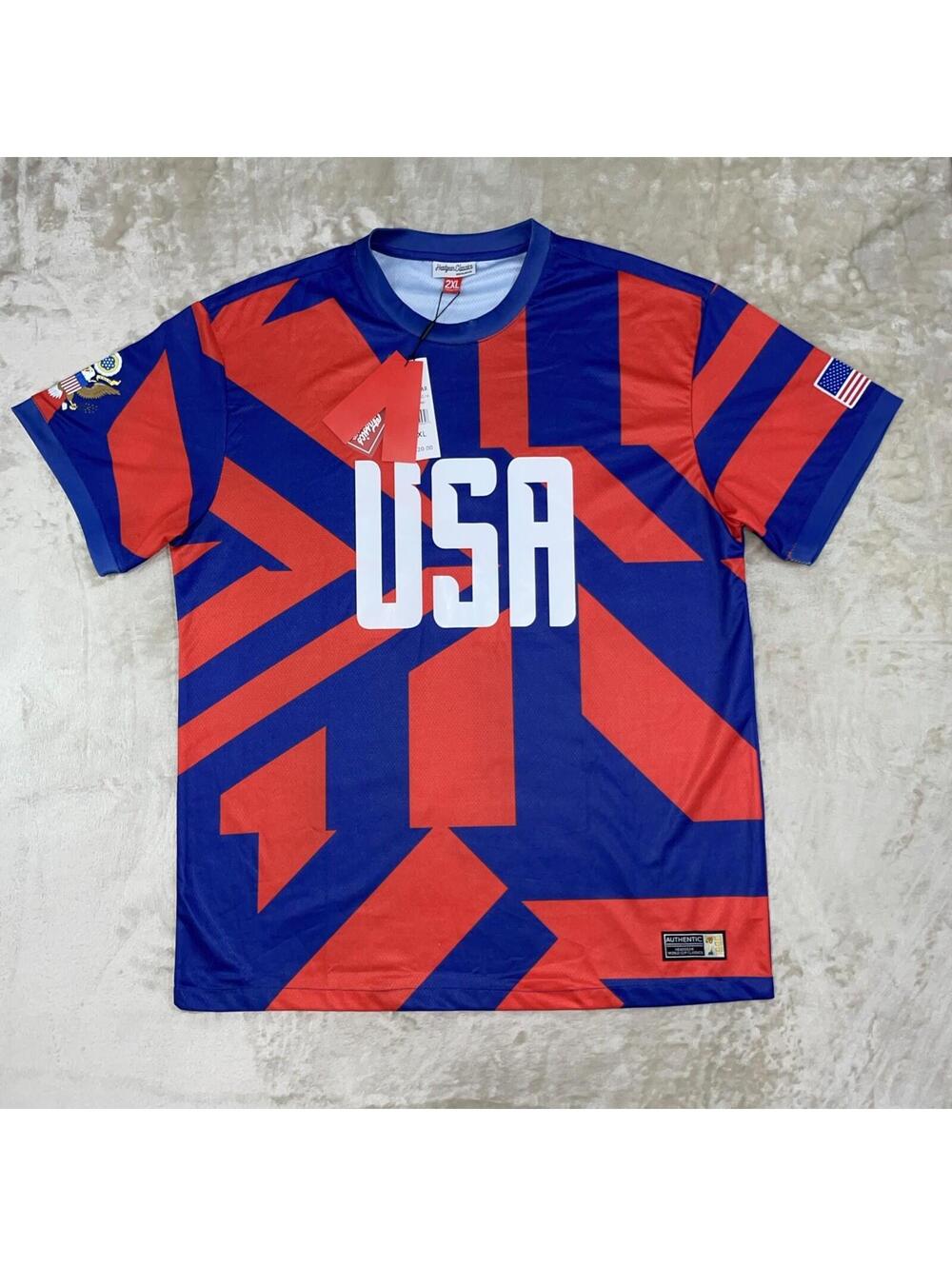 Headgear Classics Nostalgia Co. USA Soccer World Cup Jersey – Men’s 2XL – NWT